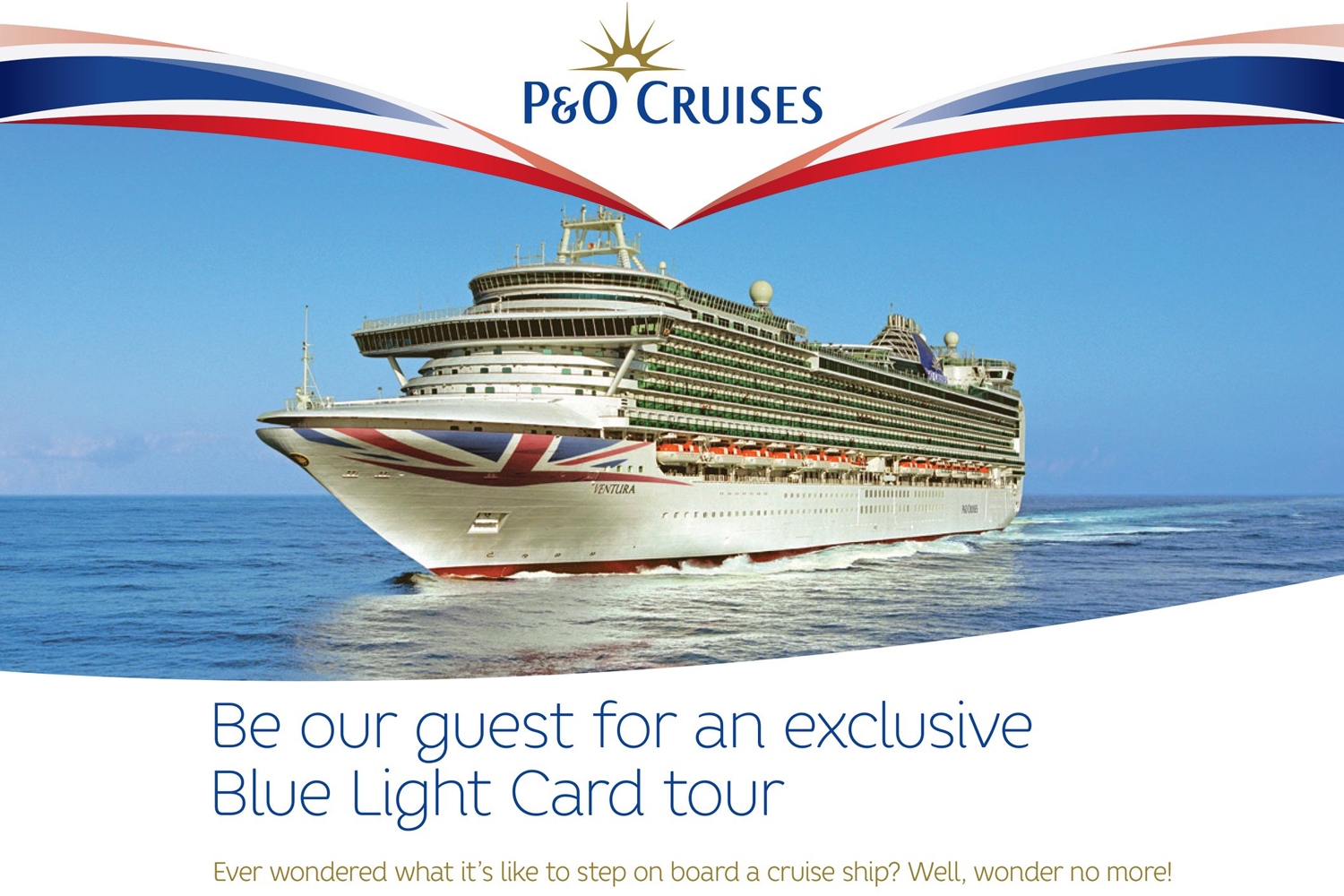 p&o cruise blue light discount