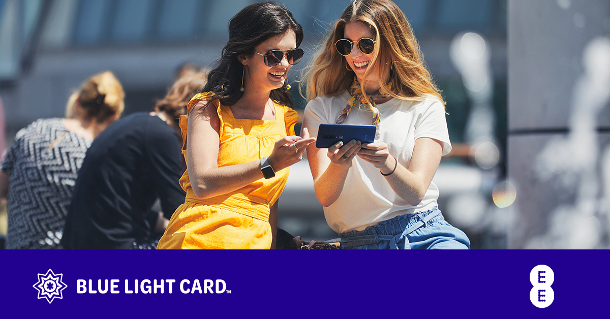 EE NHS discount Blue Light Card